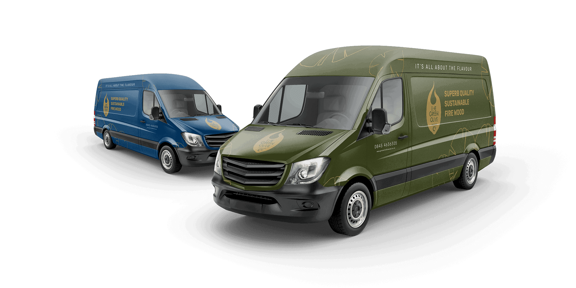 Green Olive Firewood Van