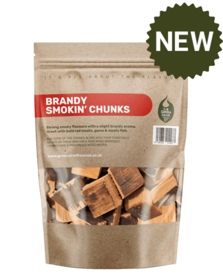 5 Litre Bag of Brandy Smoking Wood Chunks