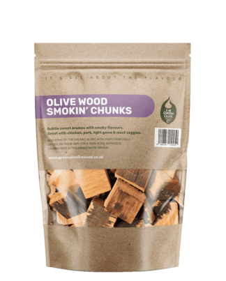 5 Litre Bag of Olive Wood Smoking Chunks