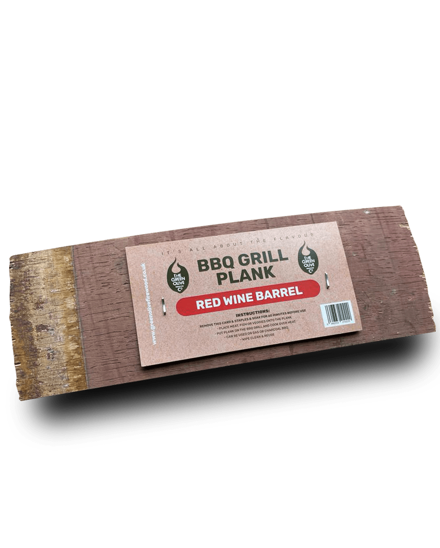 BBQ Grill Plank Red Wine Barrel